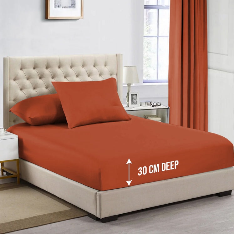 Deep Fitted Sheets 25cm, 30cm & 40cm gallery image