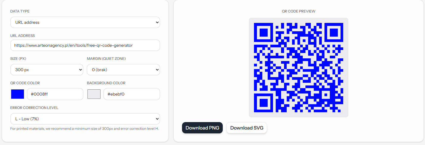 Free QR Code Generator v2.0 16 languages gallery image