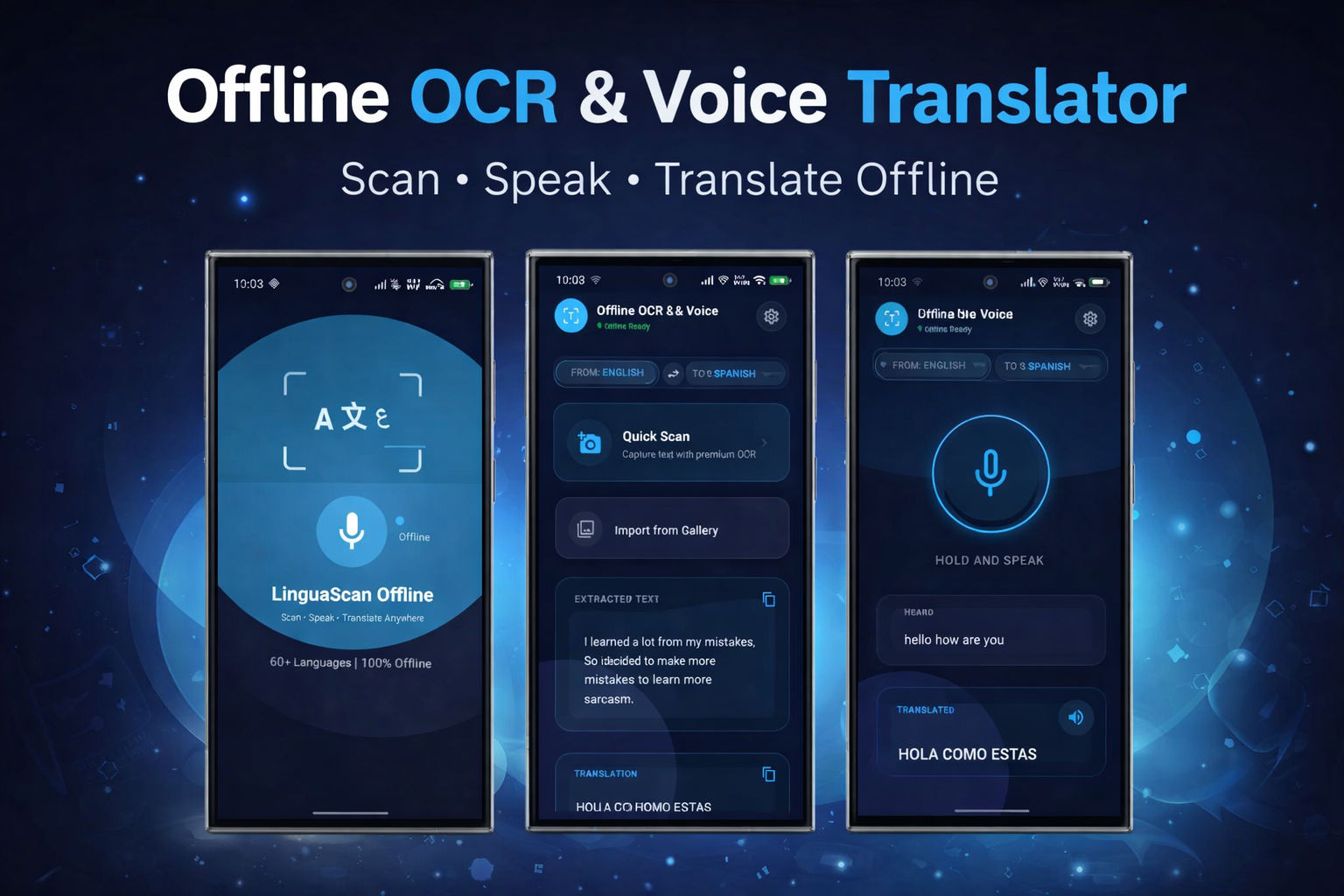 OCR Scanner & Voice Translator logo