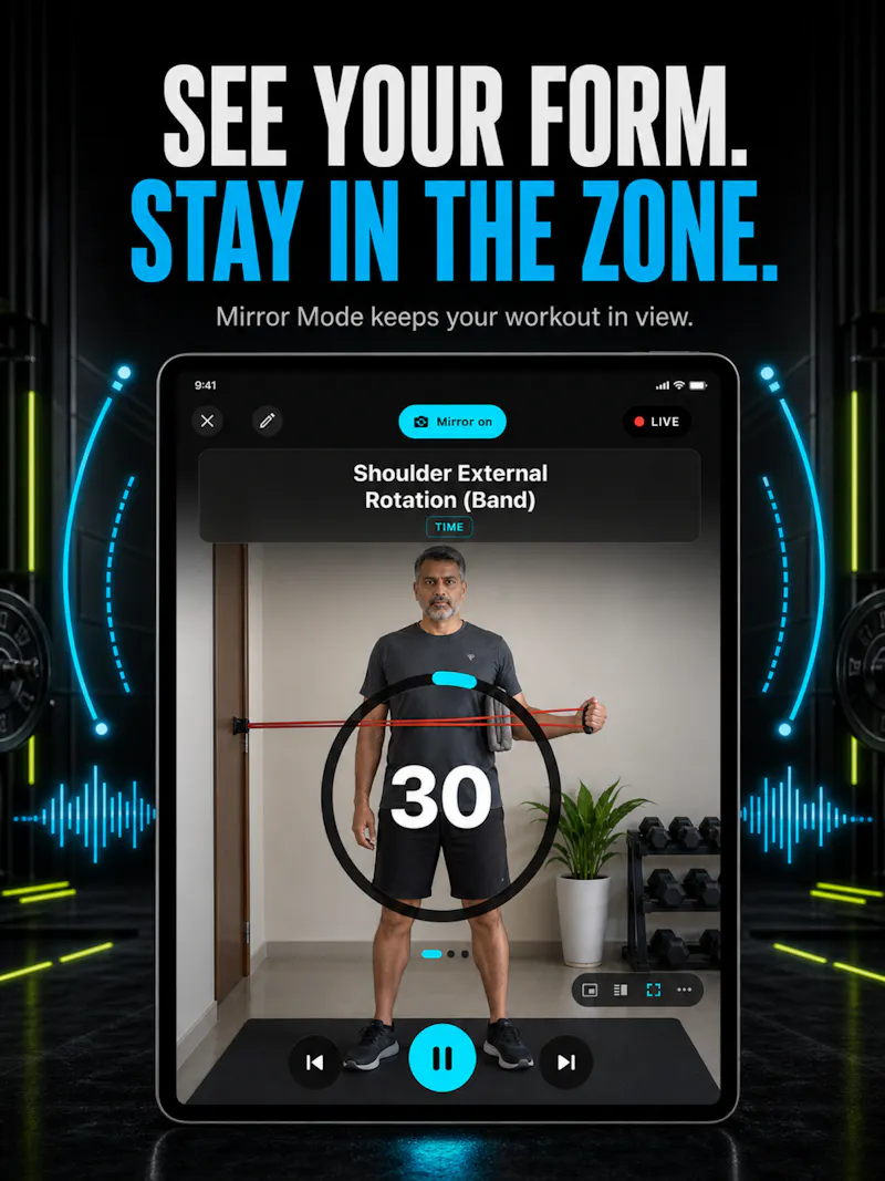 RepCoach — Voice Based Workout Tracker screenshot 3