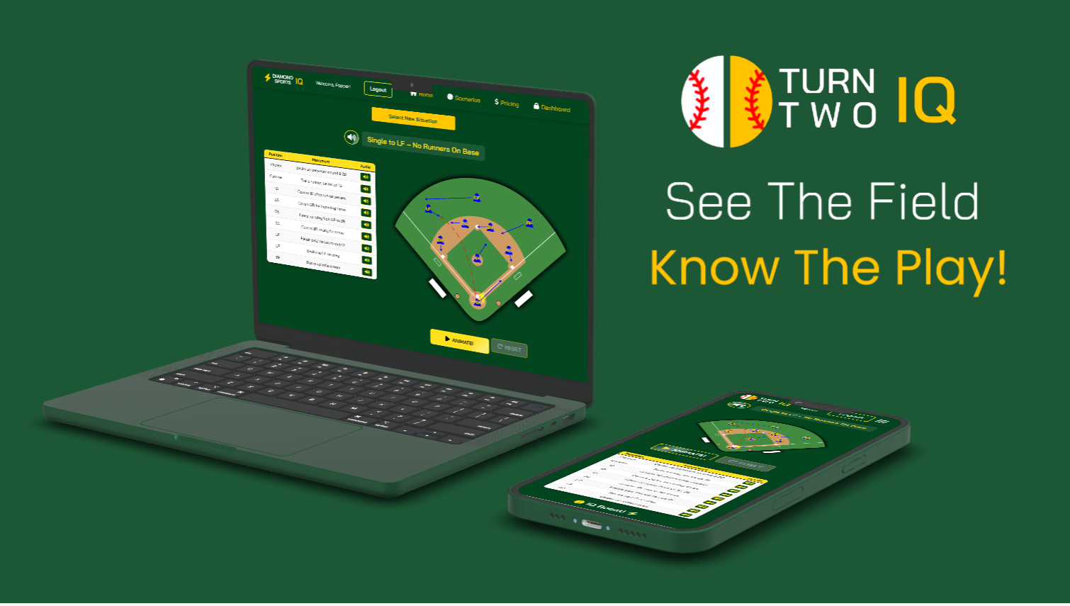Turn Two IQ - See The Field. Know The Play. Build Real Baseball IQ. media 2