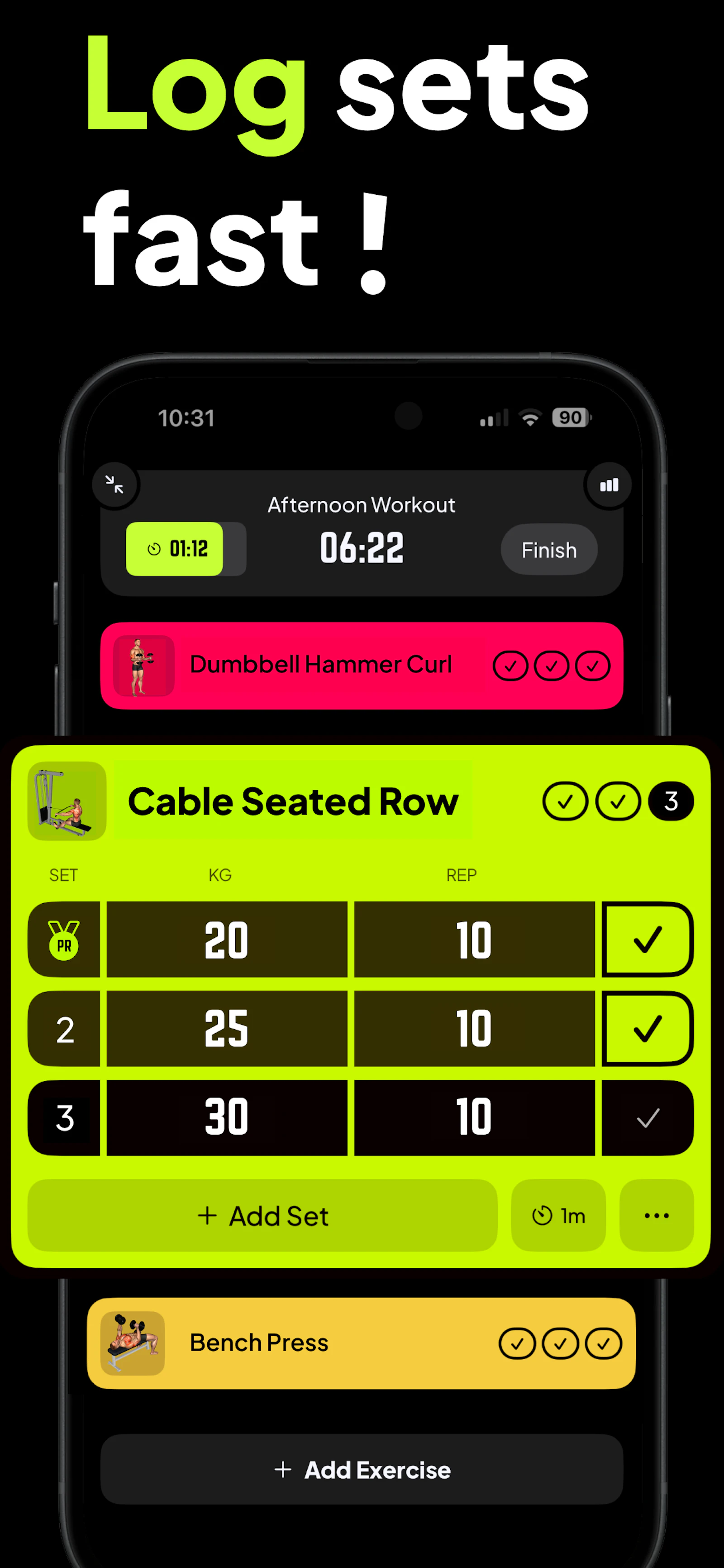WorkoutStack: Get Stronger & measure it screenshot 3