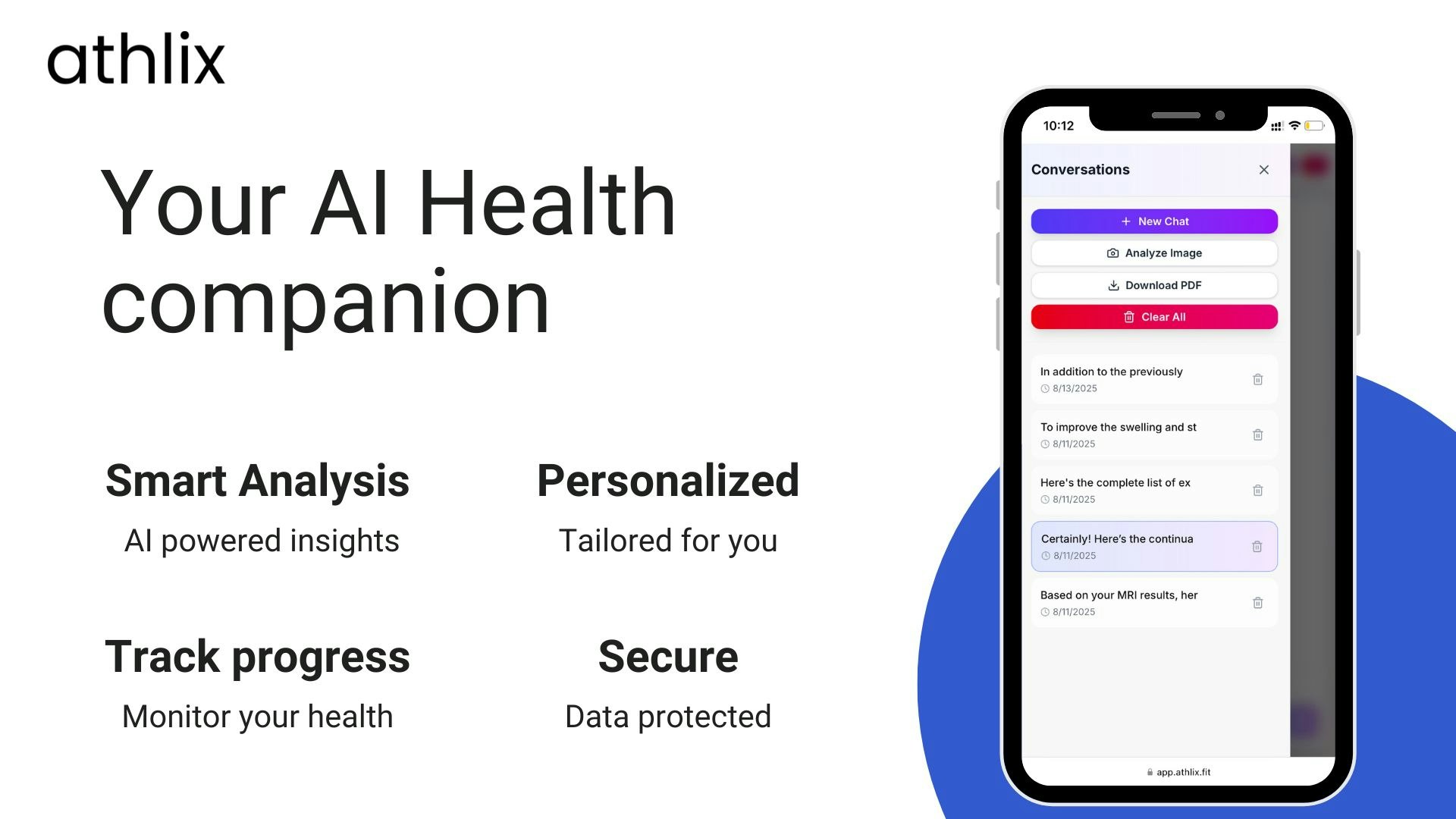 Athlix - AI-Powered Injury Prevention & Recovery media 3