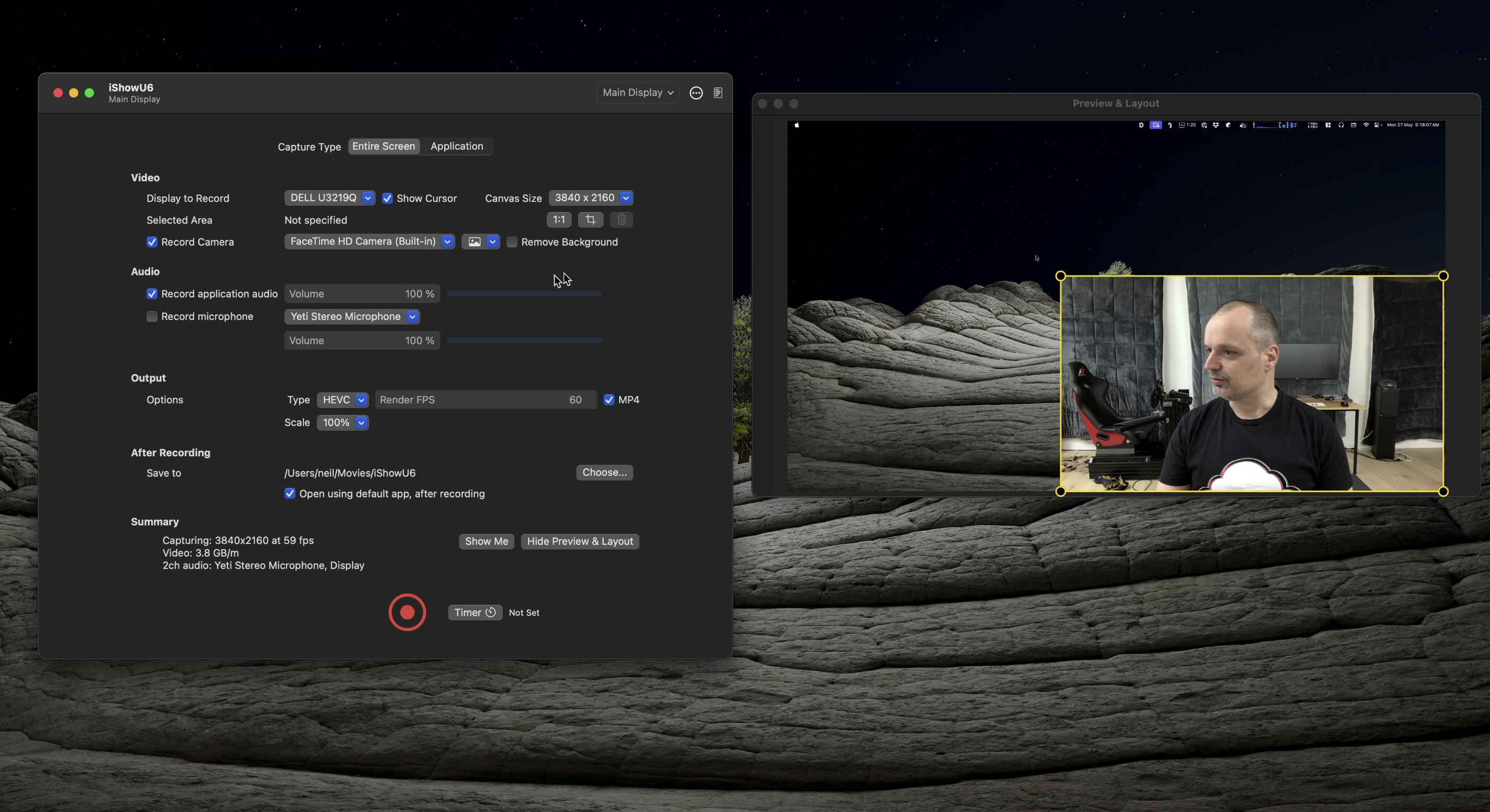 ishowu v6 - เรียลไทม์วิดีโอหน้าจอวิดีโอ/เครื่องบันทึกเสียง media 3