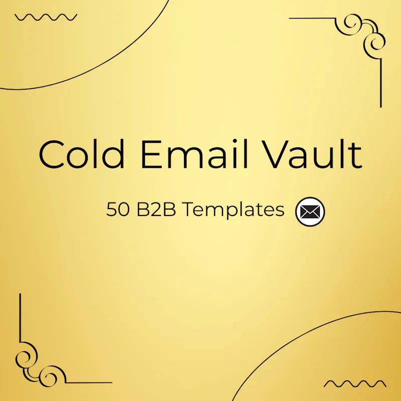 Cold Email Vault  screenshot 1