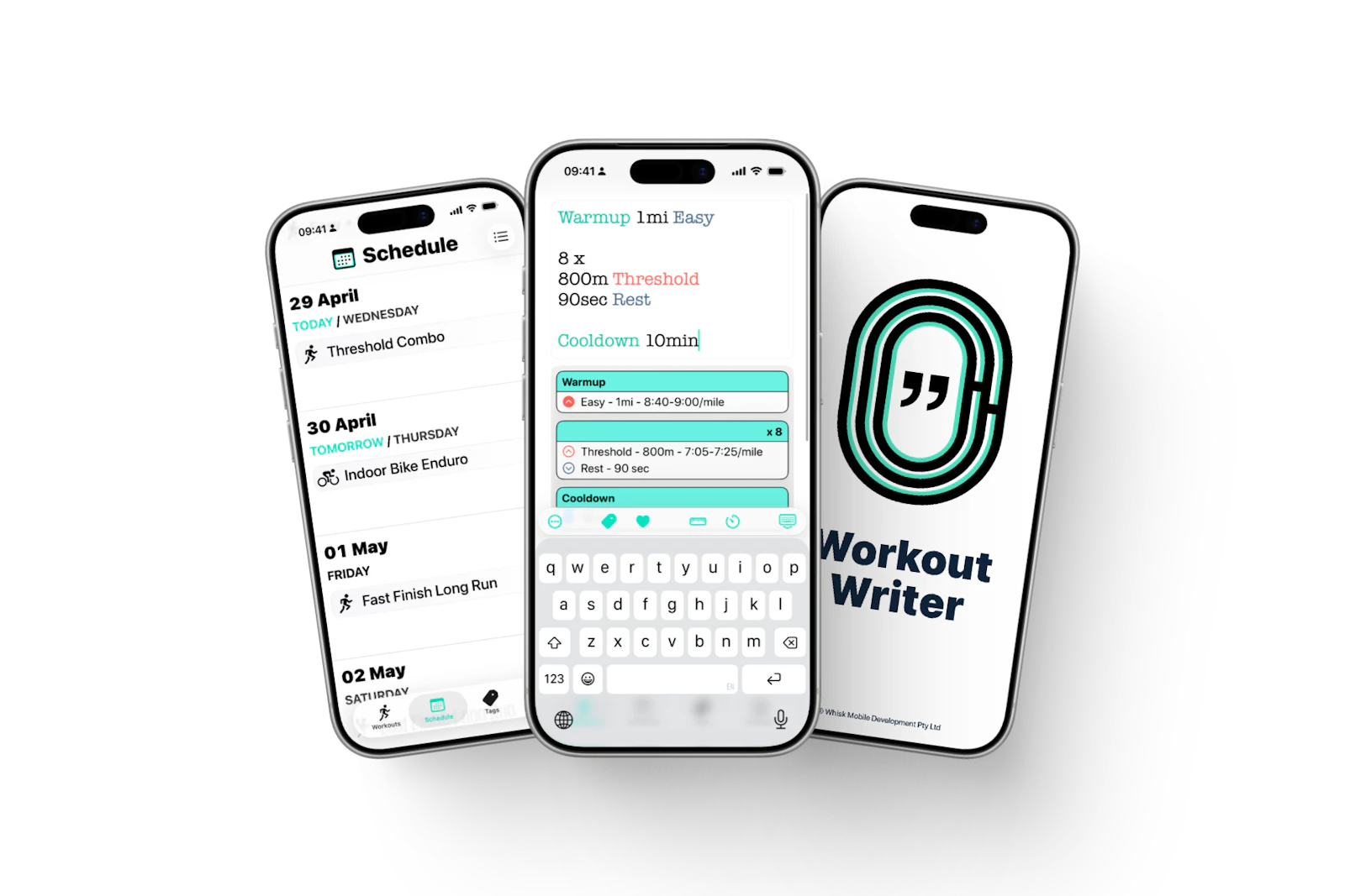 Workout Writer: Run & Ride screenshot 2
