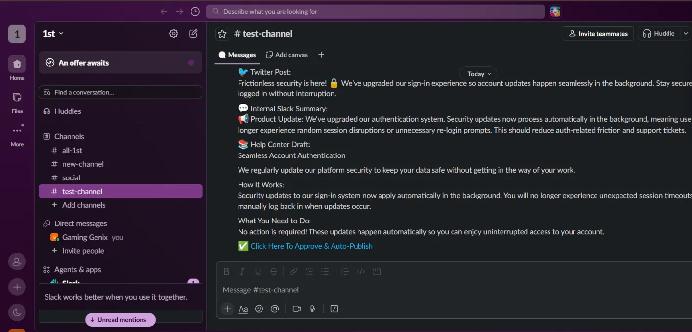 Developer-to-GTM Artifact Automator gallery image