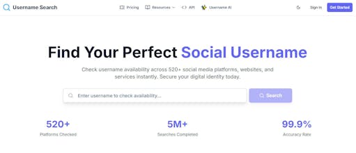 Username Search gallery image