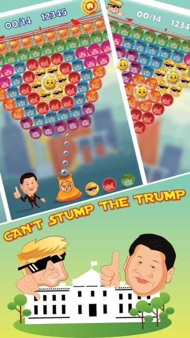 Bubble Shooter: Donald Trump and Xi Jinping gallery image