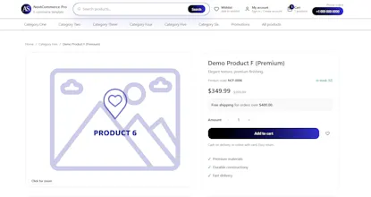 NextCommerce Pro gallery image