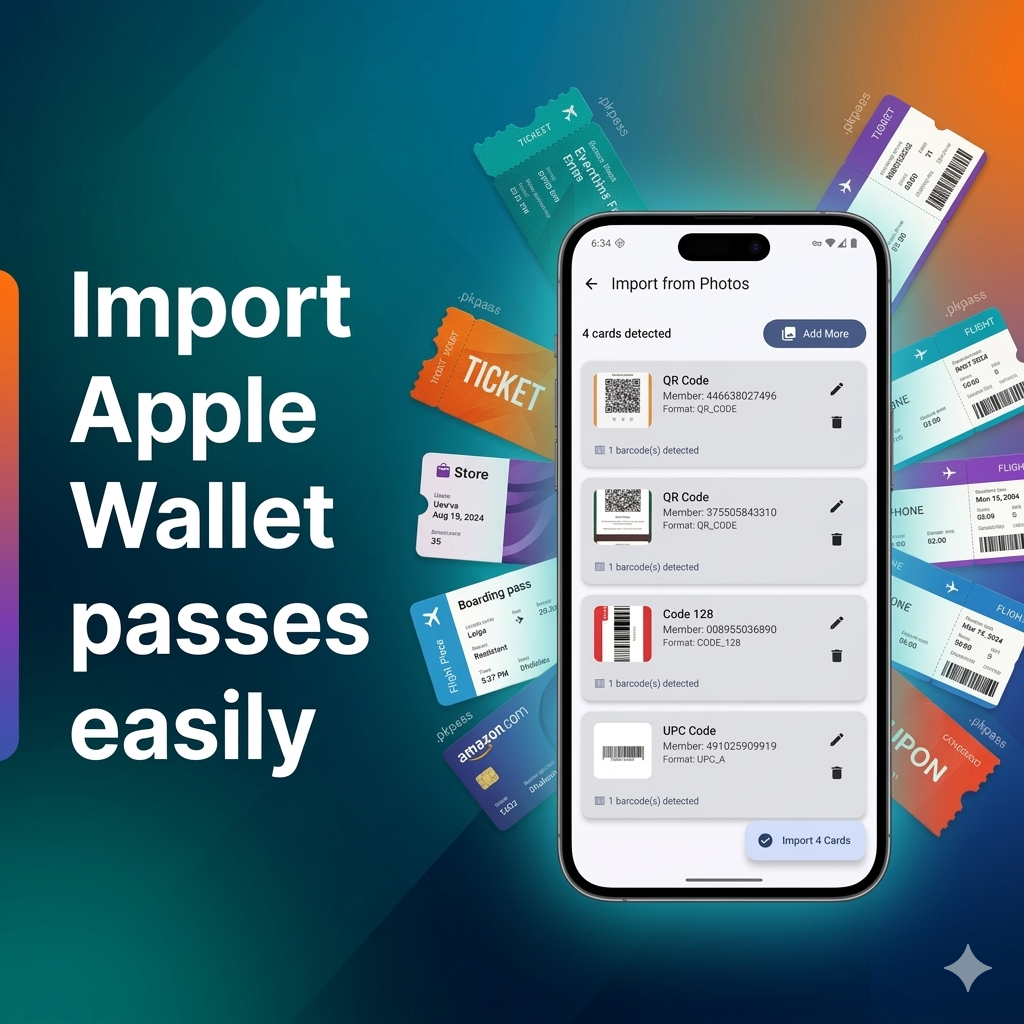 PassVault – Secure QR & Barcode Wallet gallery image