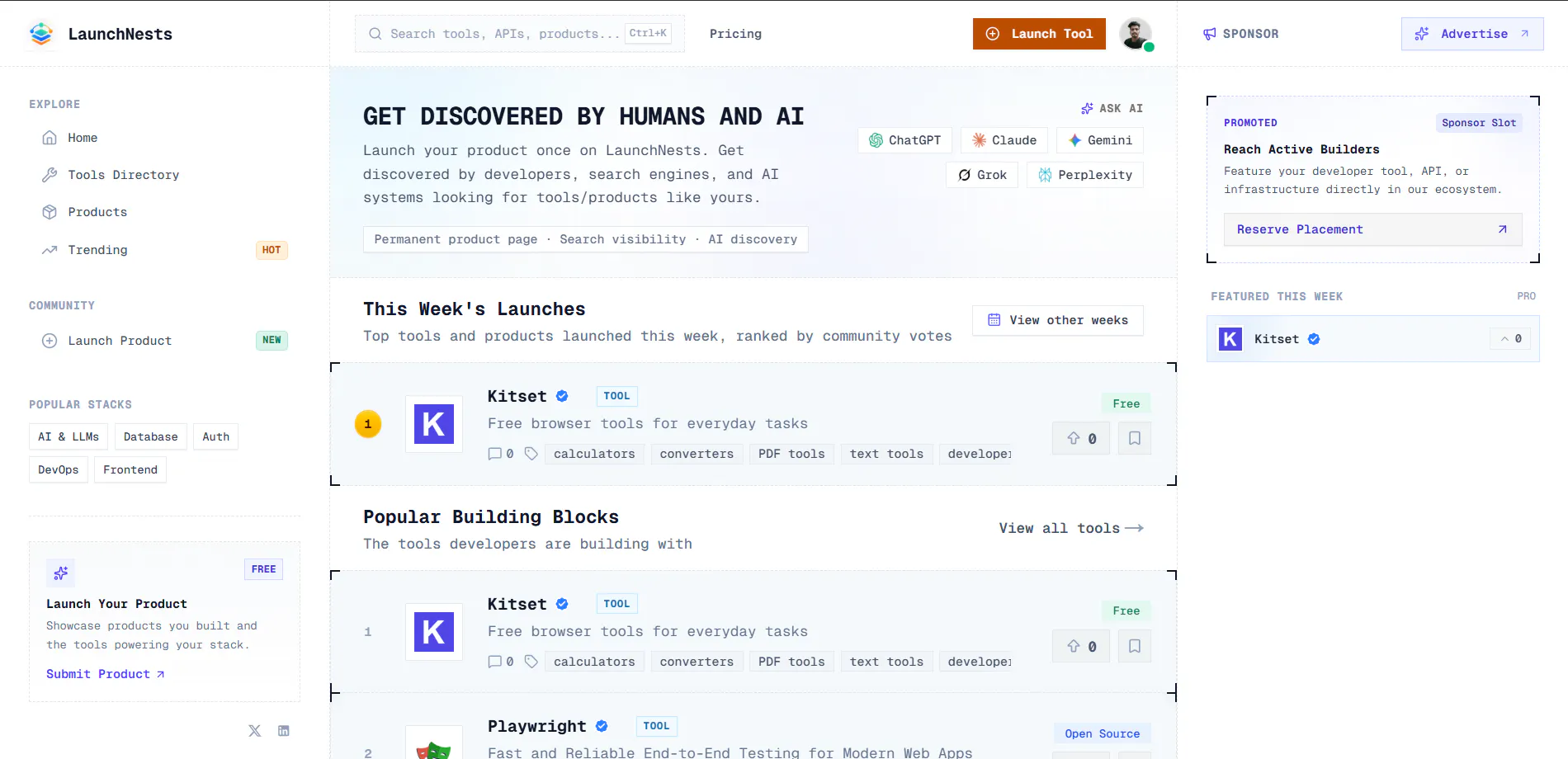 LaunchNests 截图 2