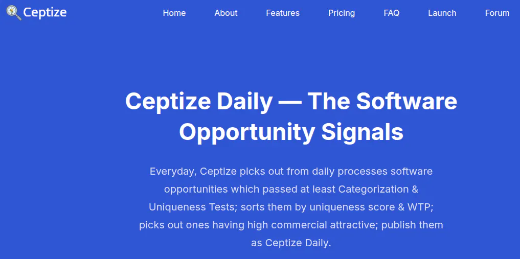 Ceptize Daily — SW Opportunity Signals gallery image