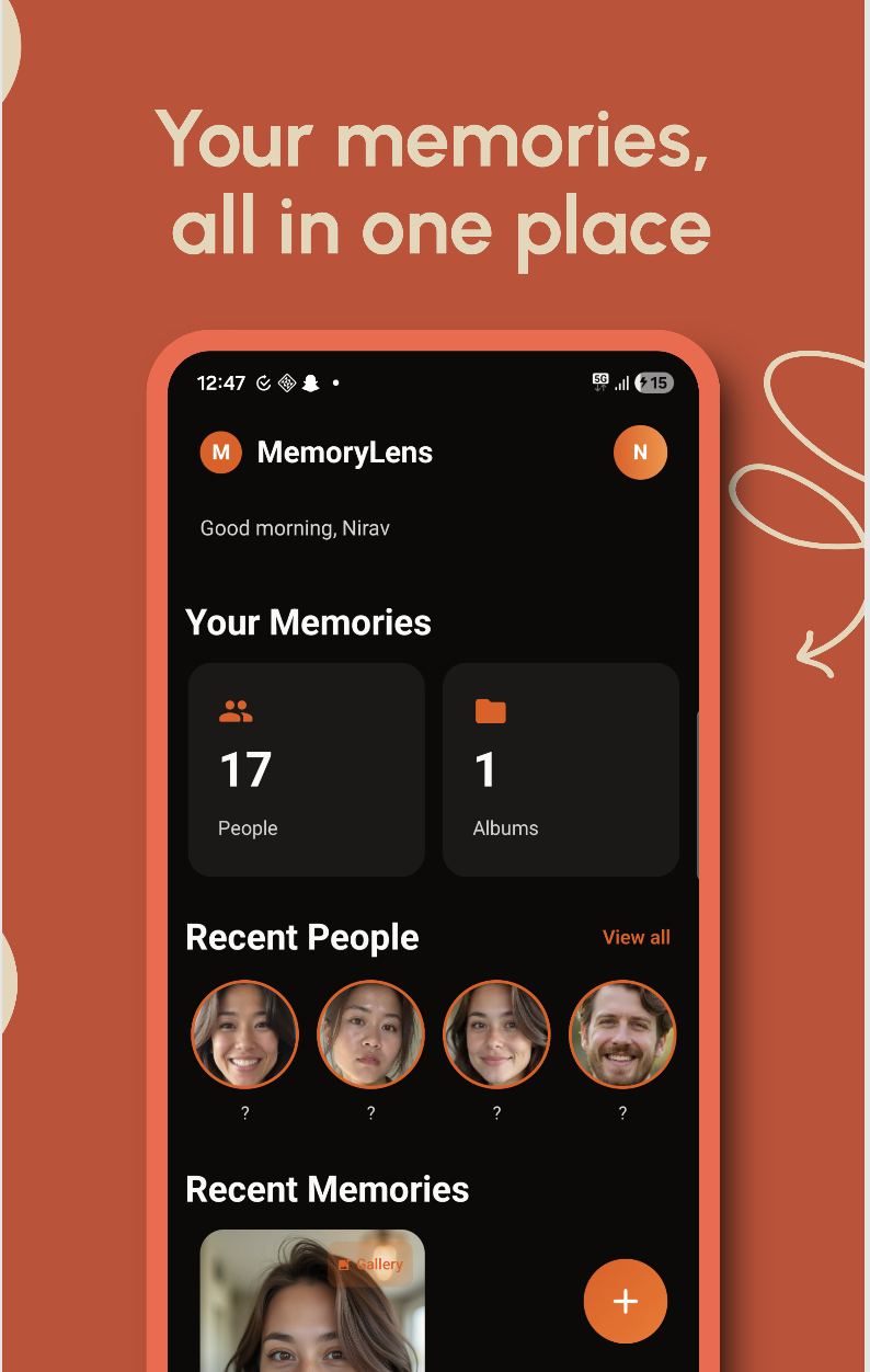 MemoryLens AI gallery image