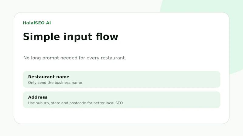 HalalSEO AI screenshot 2