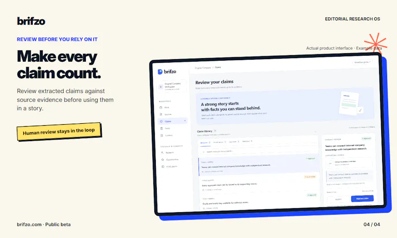 Brifzo screenshot 4
