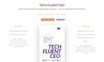 Tech Fluent CEO – the Book image