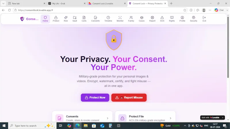 Consent Lock screenshot 3