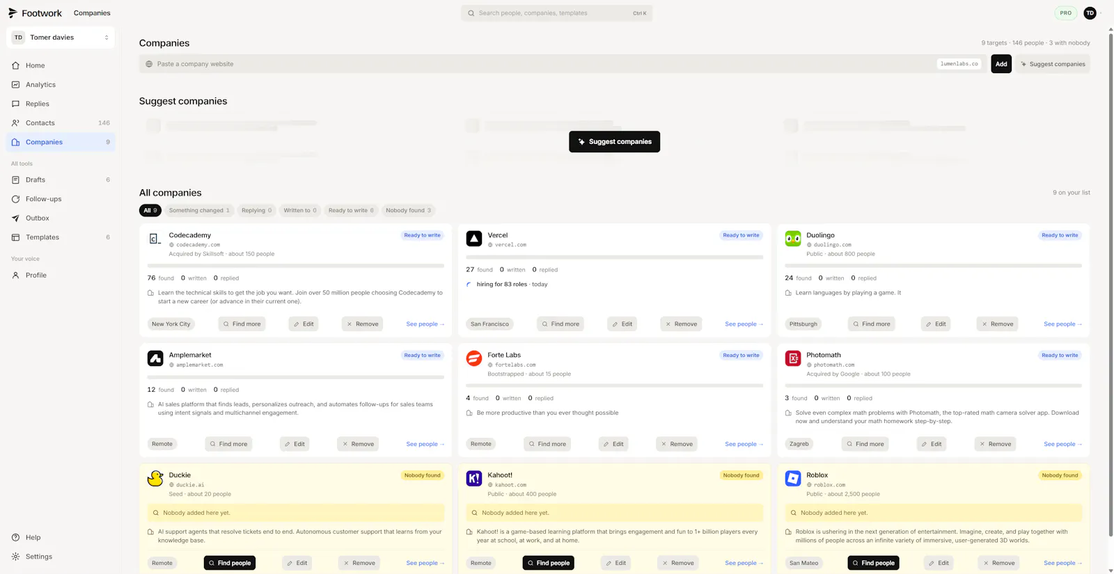 Footwork screenshot 2