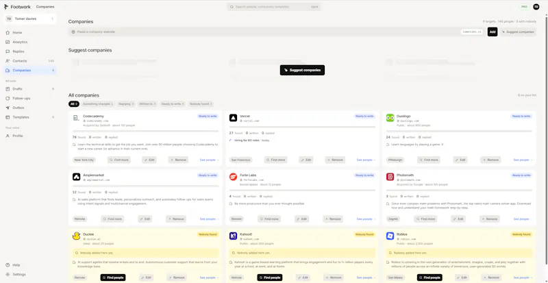 Footwork screenshot 2
