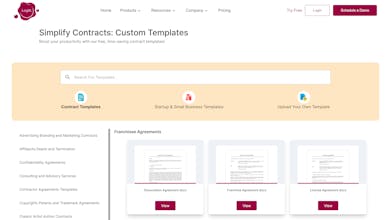 Legitt AI Free Contract Templates gallery image