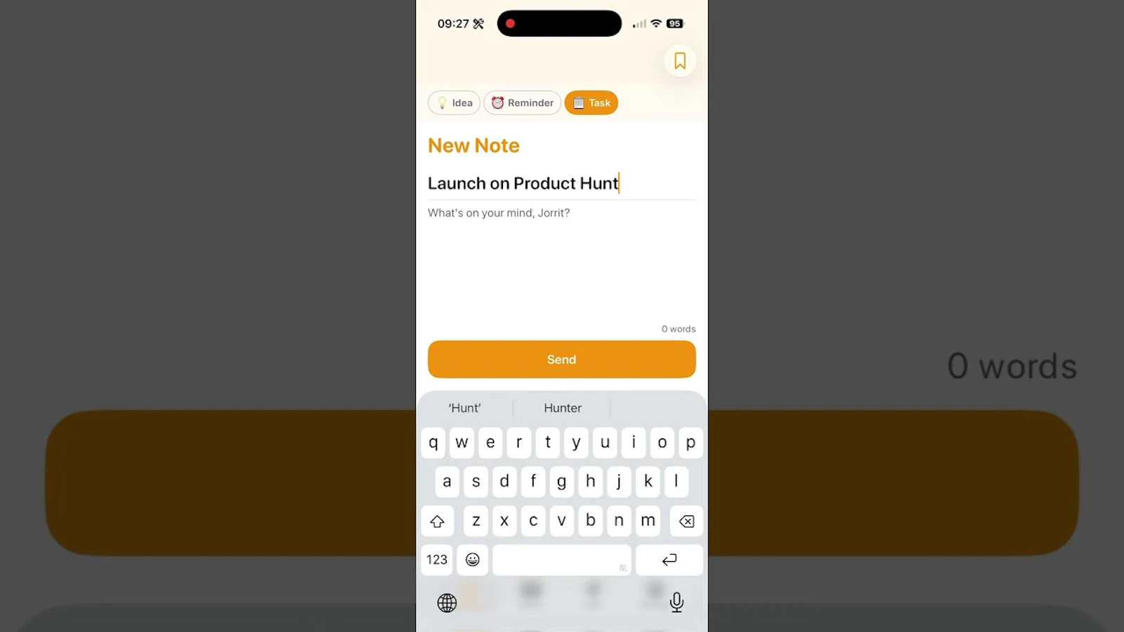 Note To Myself screenshot 1 (video preview)