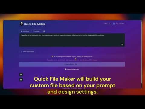 Quick File Maker gallery image