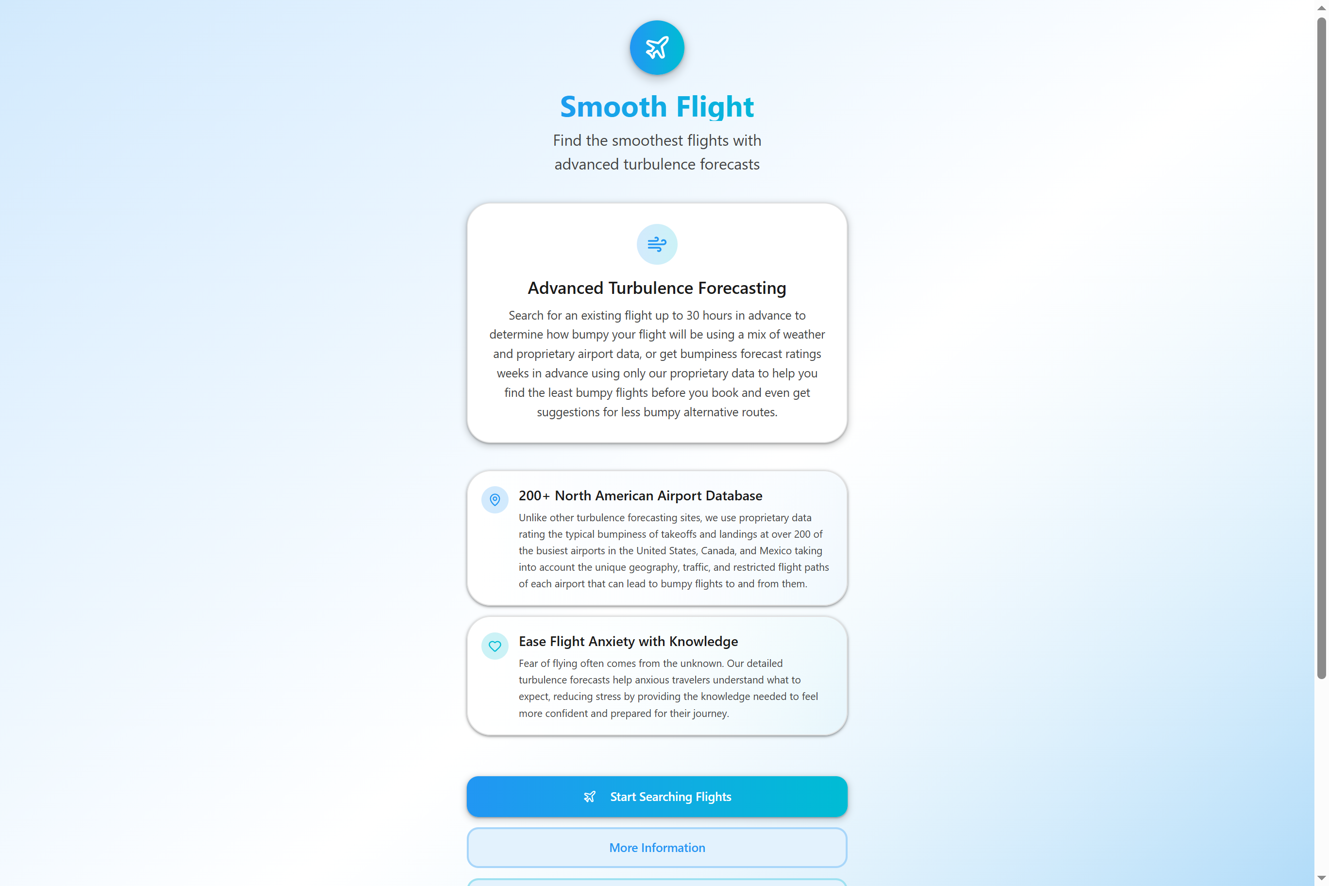 Smooth Flight App gallery image