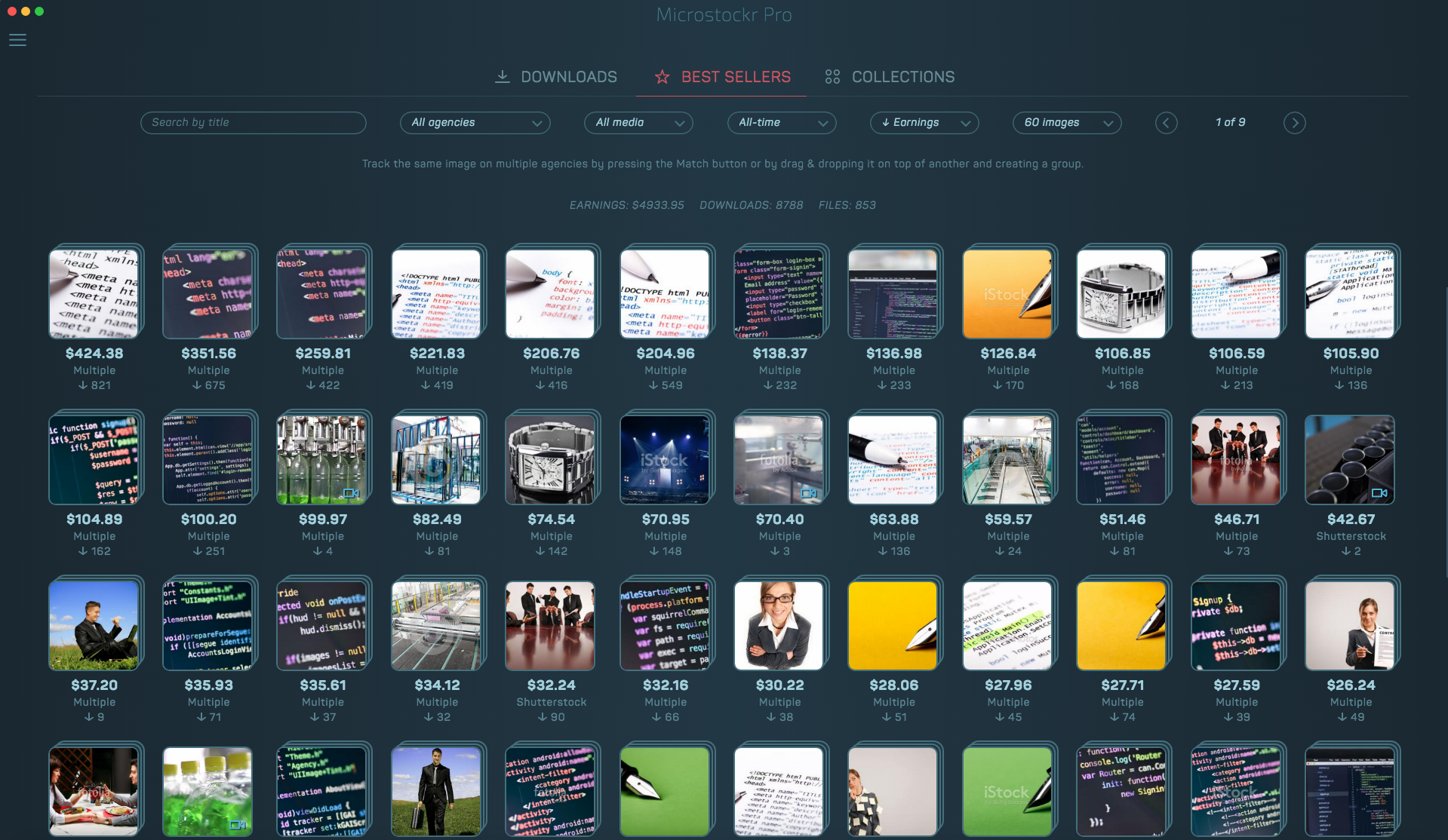Microstockr Pro gallery image