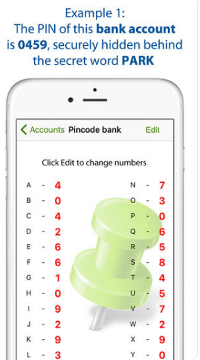 WordPIN - Safe pincode storage gallery image
