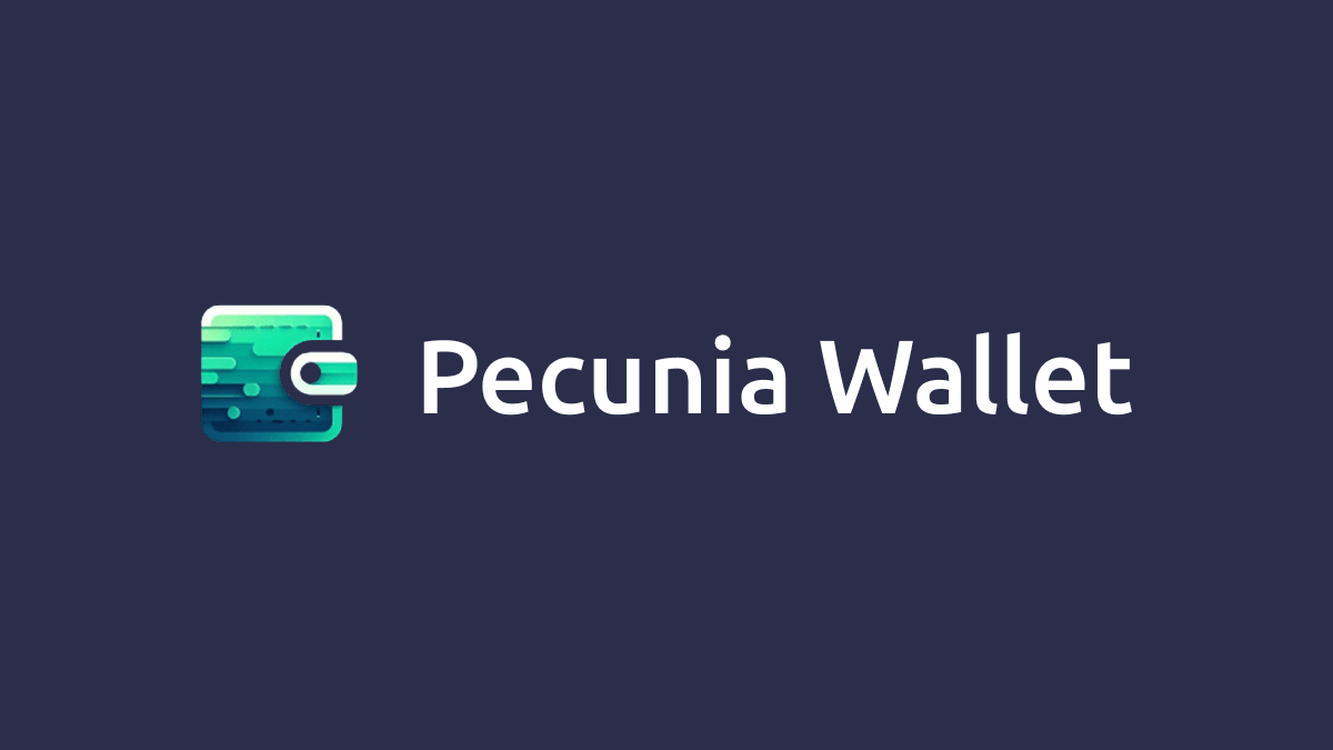 Pecunia Wallet - Main product screenshot demonstrating key features and user interface