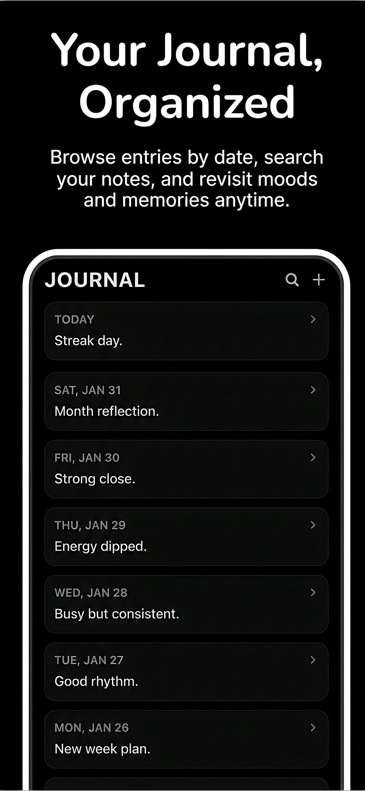 Trace: Goals and Journals gallery image