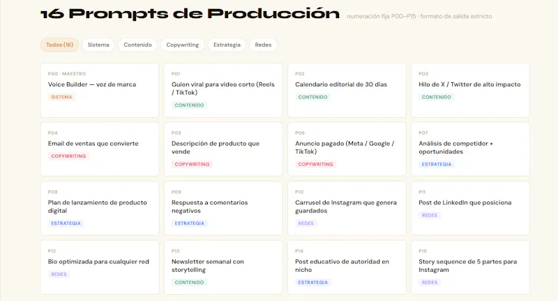Sistema de Contenido en Autopiloto 2026 screenshot 2
