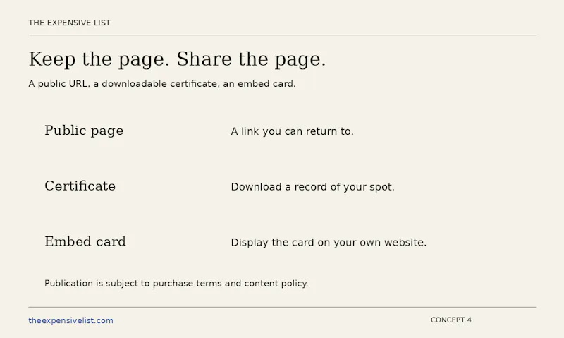 The Expensive List screenshot 4