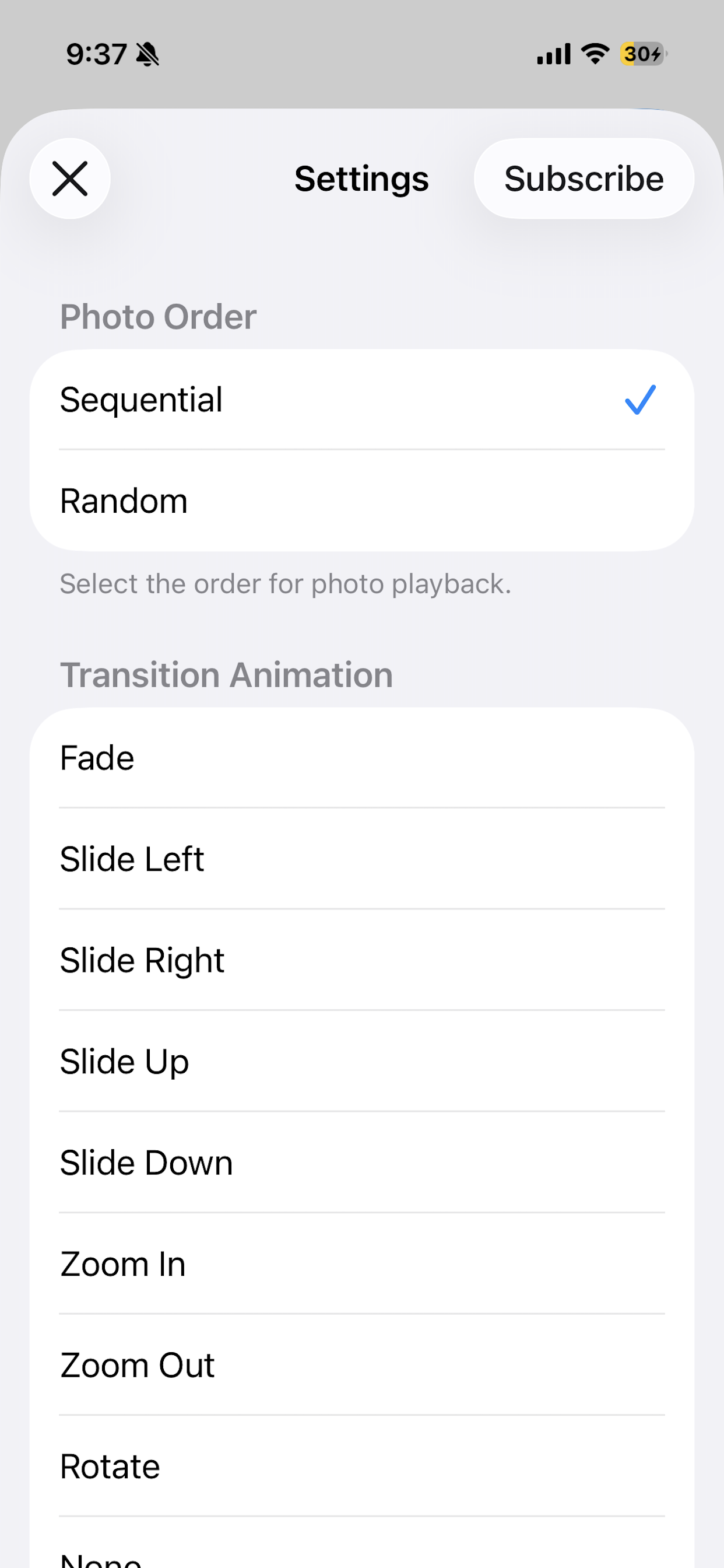 PhotoStory Frame - Screenshot 3 showing product features and functionality