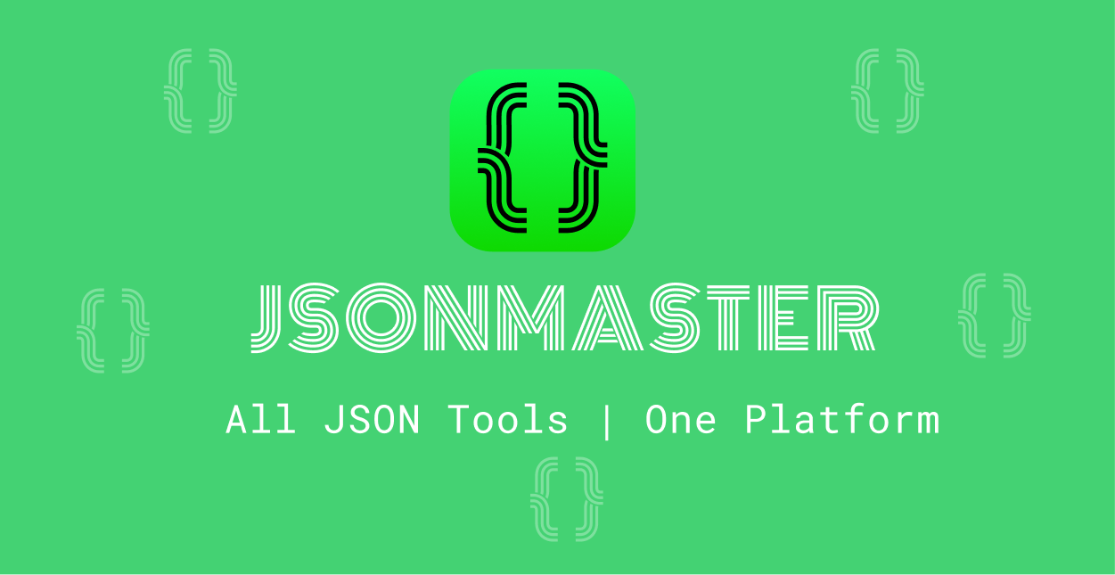 JSONMASTER - Main product screenshot demonstrating key features and user interface