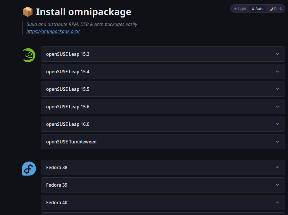 OmniPackage gallery image
