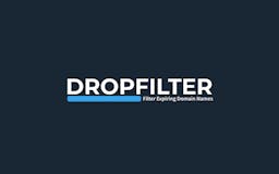 Dropfilter media 1