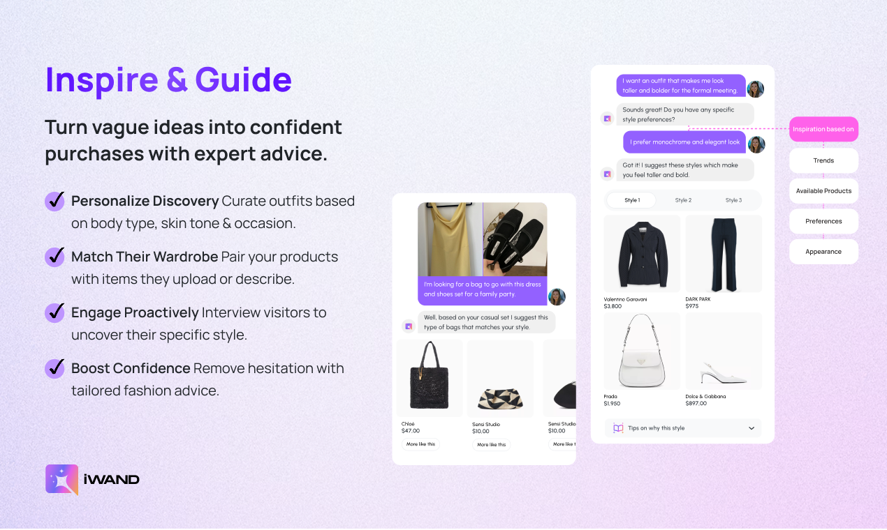 iWAND | Agentic AI Stylist for Shopify gallery image