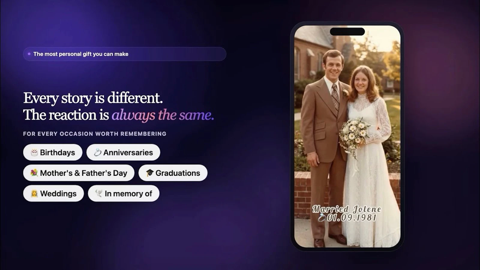 LifeReel screenshot 1 (video preview)