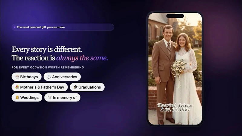 LifeReel screenshot 1 (video preview)