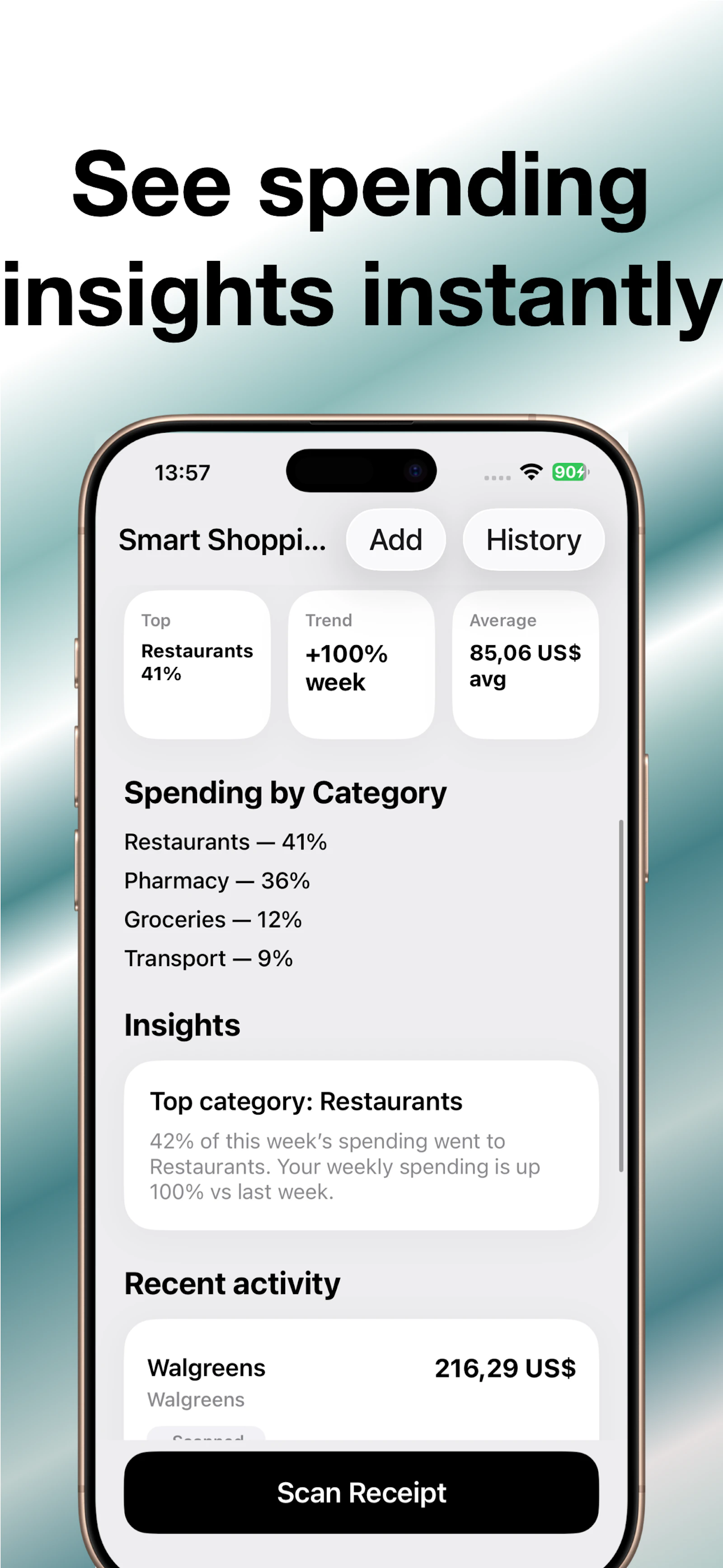 Receipt Scanner: Scan Prices screenshot 4