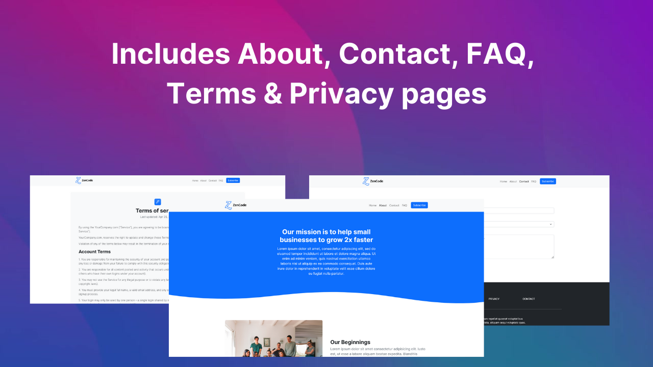 Create own directory website - HTML Template for Content Curation media 4