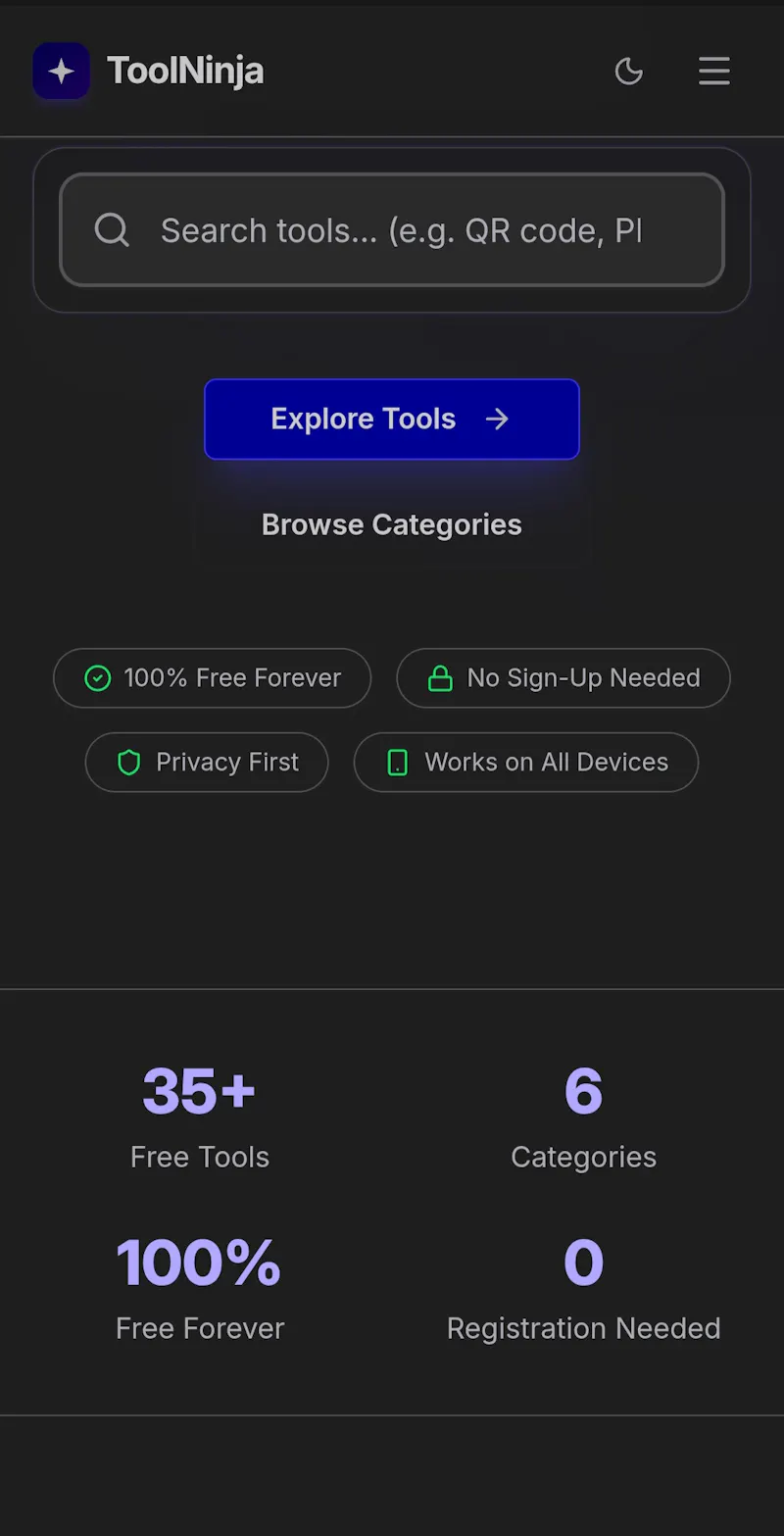 ToolNinja screenshot 2