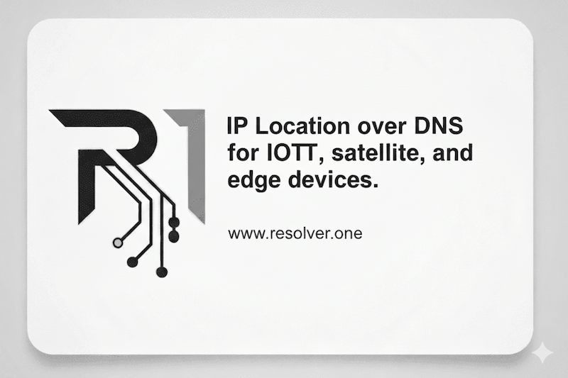 Média Resolverone |Données IP Geo sur DNS - Informations IP rapides et fiables sans API, juste pur DNS Magic 2