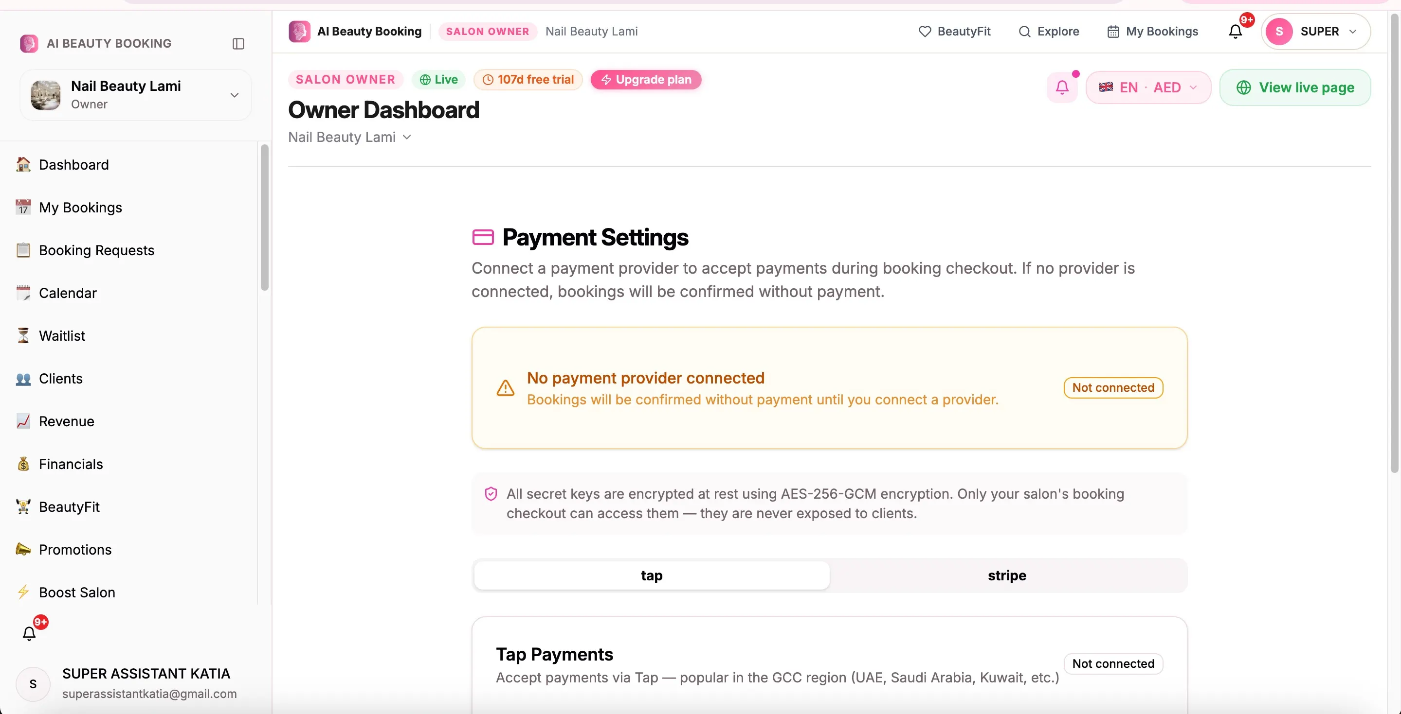 Ai Beauty Booking gallery image