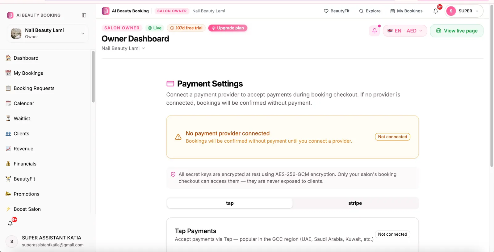 Ai Beauty Booking screenshot 9