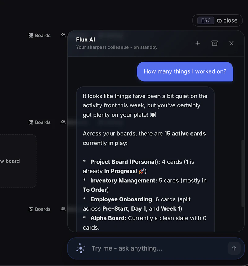 Flux Board screenshot 3