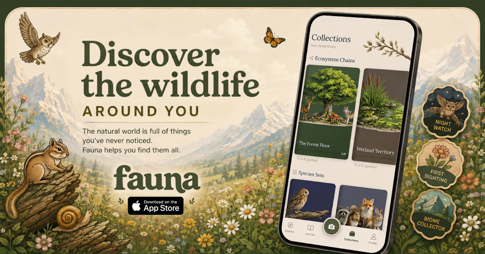 Fauna App Launch screenshot 1