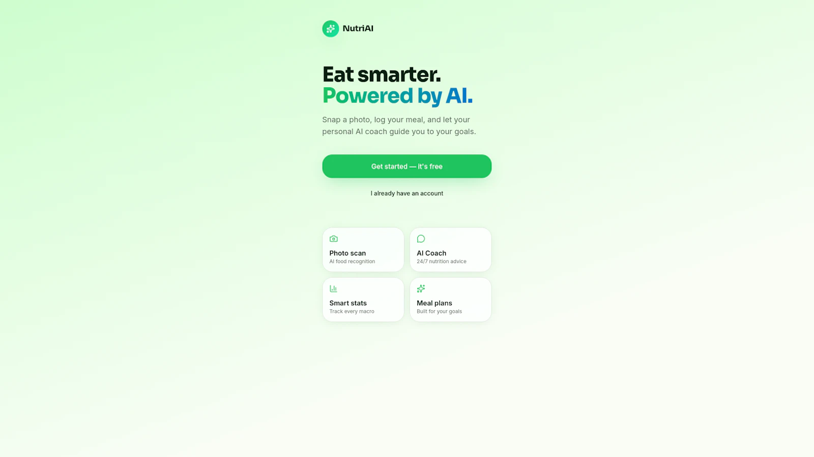 Nutripal screenshot 1